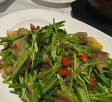 Water Bamboo with Preserved Pork