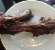 Braised Lamb Shank Bones