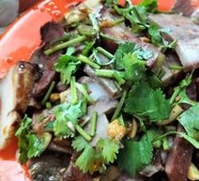 Cold-mixed pig's head meat