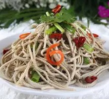 Cold Tofu Noodles Salad