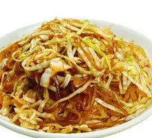 Napa cabbage stir-fried with vermicelli