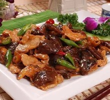 Shiitake Mushroom and Pork Slices