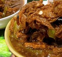 Eggplant with Green Pepper Noodles