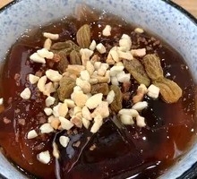 Mugwort Tea Ice Jelly