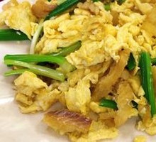 Fried Egg with Pollock