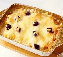 Cheese Baked Sweet Potato