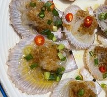 Spicy Garlic Scallops