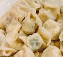 Diced Pork with Fennel Water Dumplings