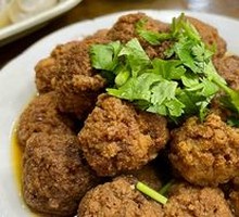 Meatball Stew in Bowl
