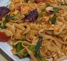 Tomato and Egg Knife-Sliced Noodles