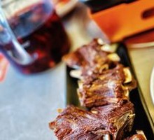 Roasted Lamb Spine