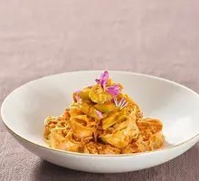 Hometown Special Noodles with Lotus Root
