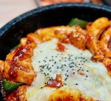 Cheese Rice Cake Chicken