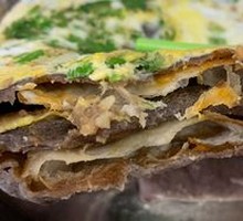 Mixed Grain Crepe with Pancake