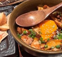 Sterile Egg with Roasted Mushrooms