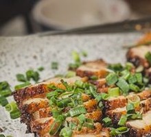 Green Tea Scallion Grilled Meat