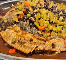 Stinky Bean Sauce Grilled Fish