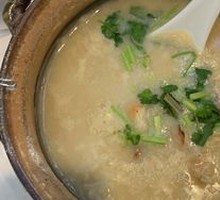 Fresh Crab and Shrimp Congee