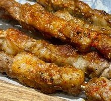 Skewered Lamb