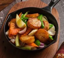 Pan-Fried Australian Abalone with Mixed Vegetables
