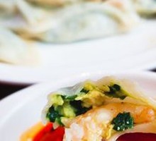 Shrimp and Three Fresh Fillings Dumplings