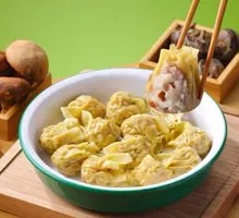Winter Mushroom and Water Chestnut Pork Dumplings