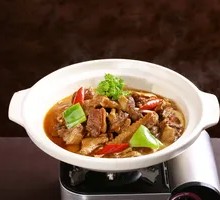 Braised麻Duck in Brown Sauce