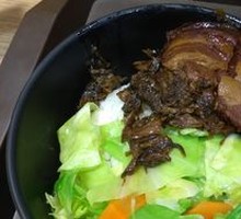 Preserved Vegetable Braised Pork Rice