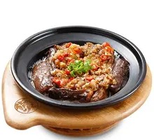 Braised Eggplant Baozi Rice