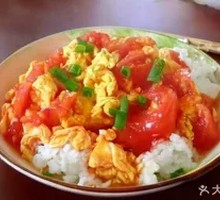 Tomato and Egg Rice Bowl