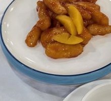 Pork Tenderloin with Peach in Sweet and Sour Sauce