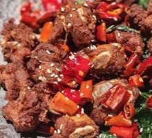Mint Fried Spare Ribs