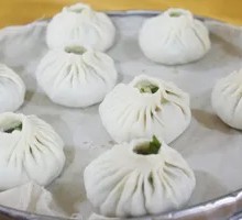 Bok Choy and Egg Dumplings