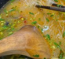 Beef Soup with Freshly Rolled Meat