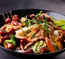 Three Meat, Three Vegetables