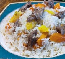 Beef Hand-Rice
