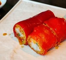 Golden Sand Shrimp Rice Noodle Roll
