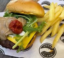 Foie Gras Beef Burger