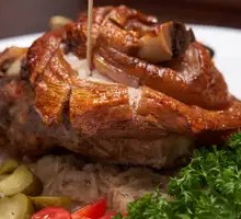 German Crispy Roast Pork Knuckle