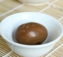 Homemade Boiled Eggs in Sauce