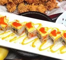 Cheese Crab Roe Sushi