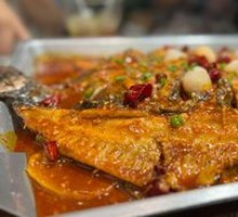 Garlic-Flavored Grilled Fish