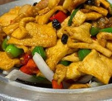 Spicy Pot-Braised Tofu with Leaves