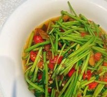 Water Bamboo with Preserved Meat