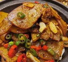 Spicy Pepper Potato Shreds