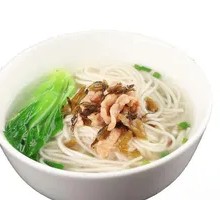 Vegetable and Pork Noodles