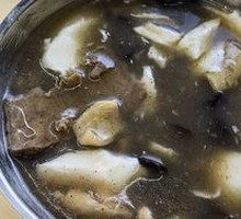 Beef and Spicy Soup with Mixed Ingredients