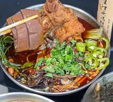 Duck Blood and Snail Noodles