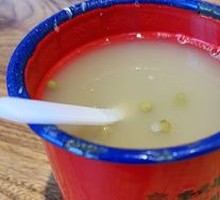 Cooling Down Iced Mung Bean Soup