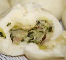 Shiitake and Bok Choy Steamed Dumplings